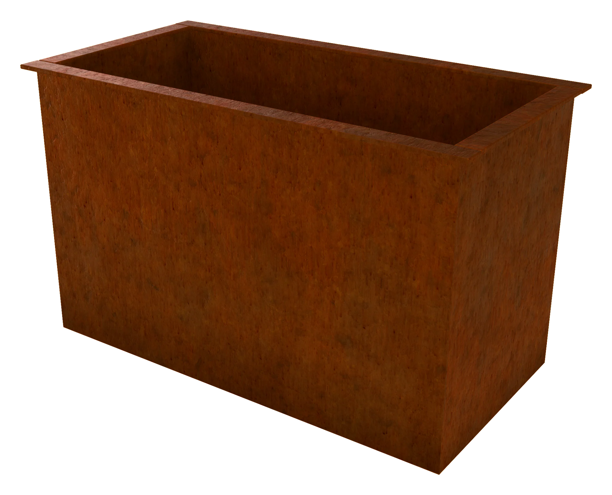 Jardinière en acier